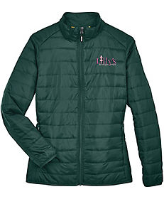 Promotional Apparel | Custom Promotional Clothing: Core 365 Ladies' Prevail Packable Puffer Jacket